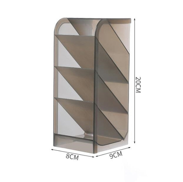 Sharkbang Kawaii Large Capacity Desk Pen Holder Pencil Makeup Storage