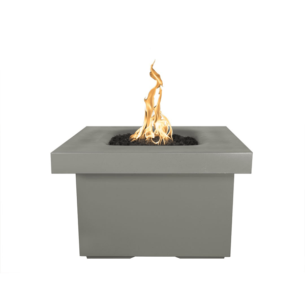 The Outdoor Plus Ramona Square Concrete Fire Table with Free Cover