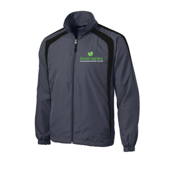 Sport-Tek® Colorblock Raglan Jacket - Lightweight Water-Repellent Jacket