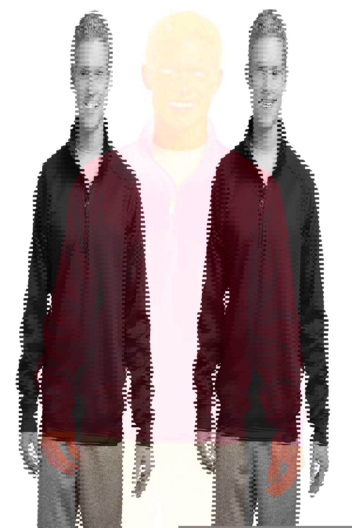 Sport-Tek® Tall Tech Fleece 1/4-Zip Pullover - Comfortable & Functional