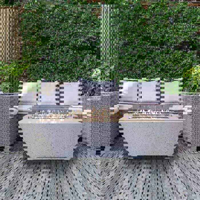 Grand Canyon - Olympus Rectangular Fire Table 72L 18H