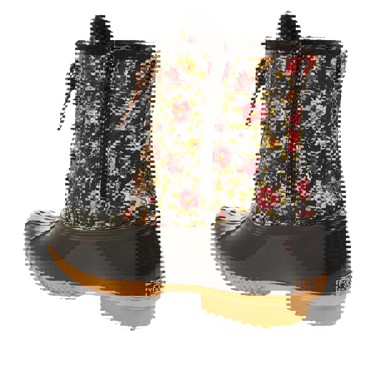 Sporto® Bella Waterproof Lace-Up Duck Boot with Zipper