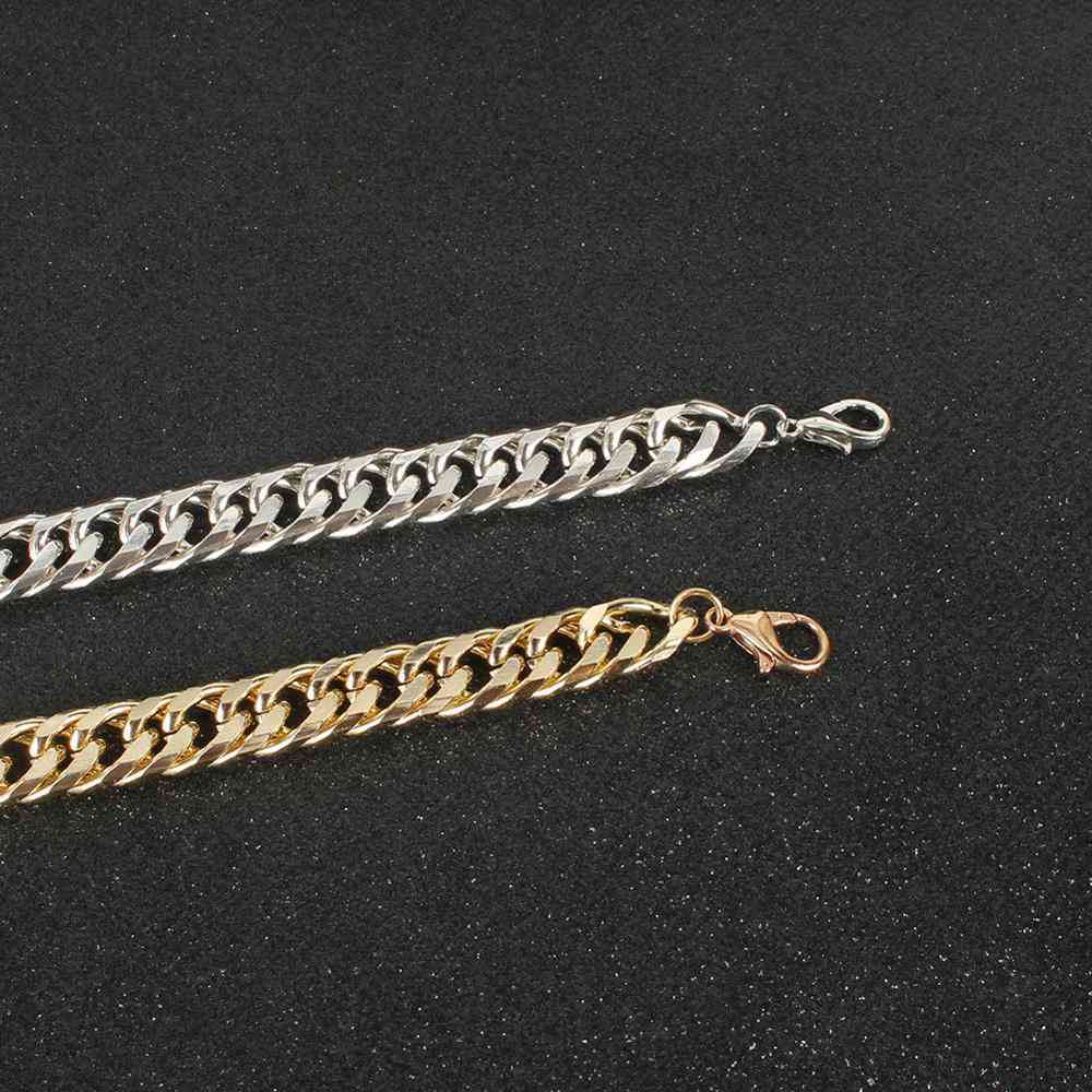 Punk Necklace & Pendant Gold Metal Thick Collar Party Jewelry for Women