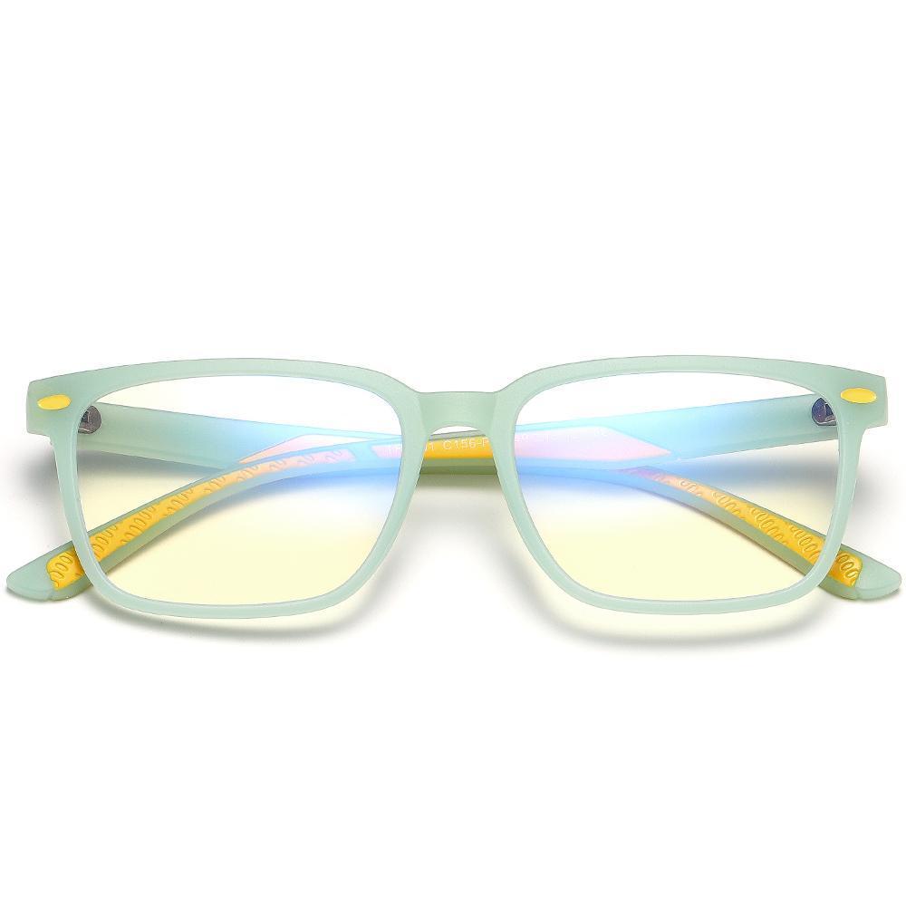 Blue Light Blocking Computer Reading Gaming Glasses for Boys (Age 7-12)