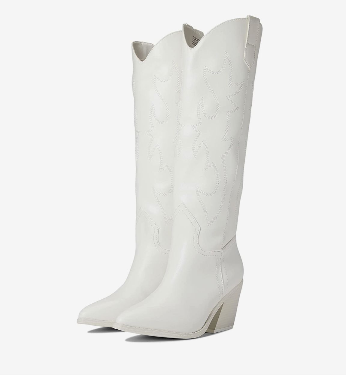 Snip Toe Sculpted Block Cowboy Boot