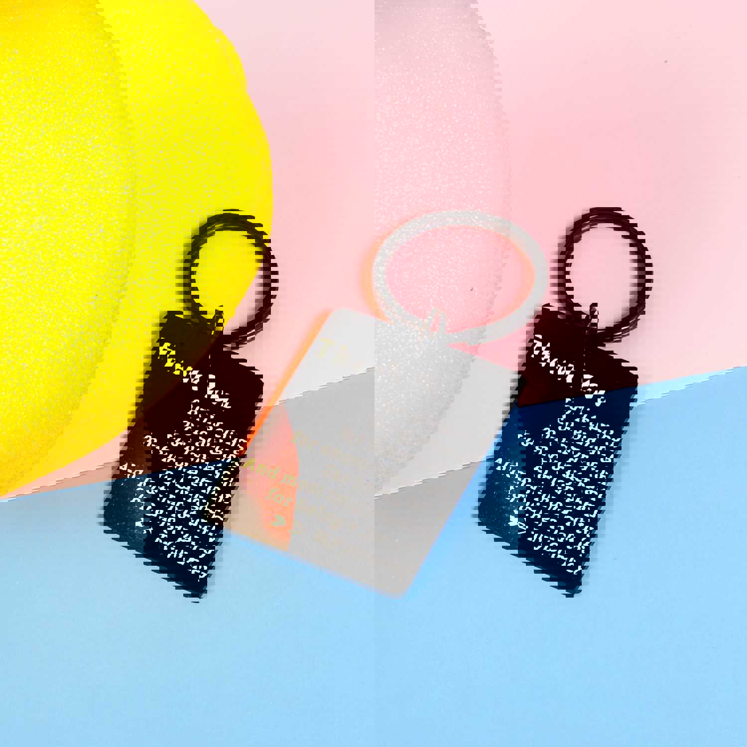 Boss Mentor Thank You Keychain Gifts for Women & Men - Appreciation Farewell Retirement Gift