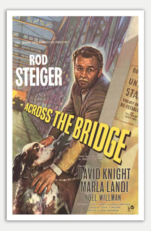 Across the Bridge - 11 x 17 Movie Poster (1957 Reprint)