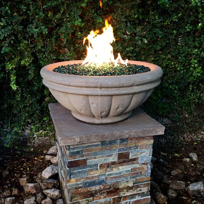 Tuscany Fire Bowl with Electronic Ignition - Free Cover & Warranty