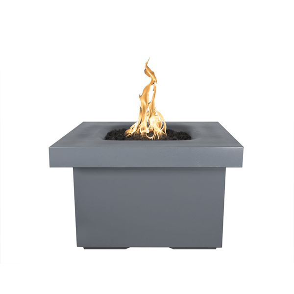 The Outdoor Plus Ramona Square Concrete Fire Table with Free Cover