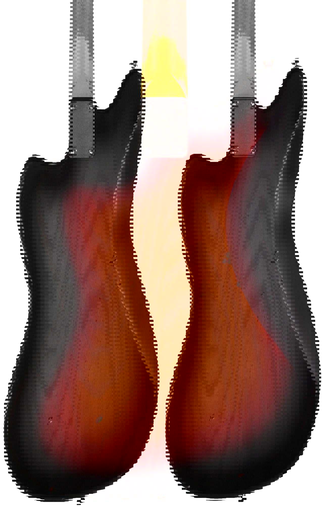 Nash JM-63 Jazzmaster Guitar, 3 Tone Sunburst, Gold Anodized Pickguard, Light Aging