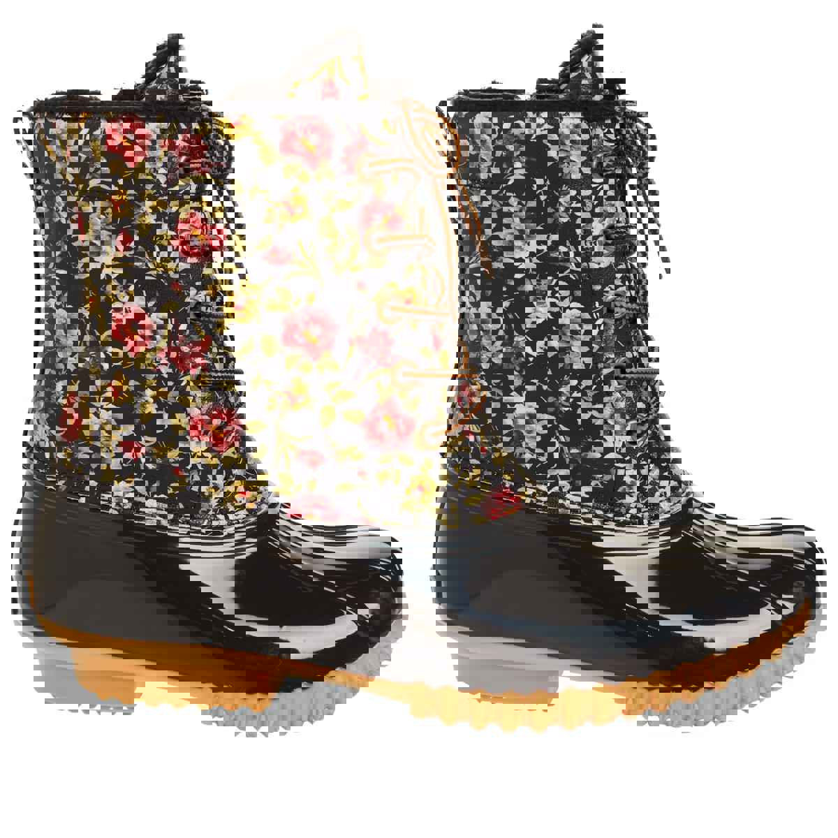 Sporto® Bella Waterproof Lace-Up Duck Boot with Zipper