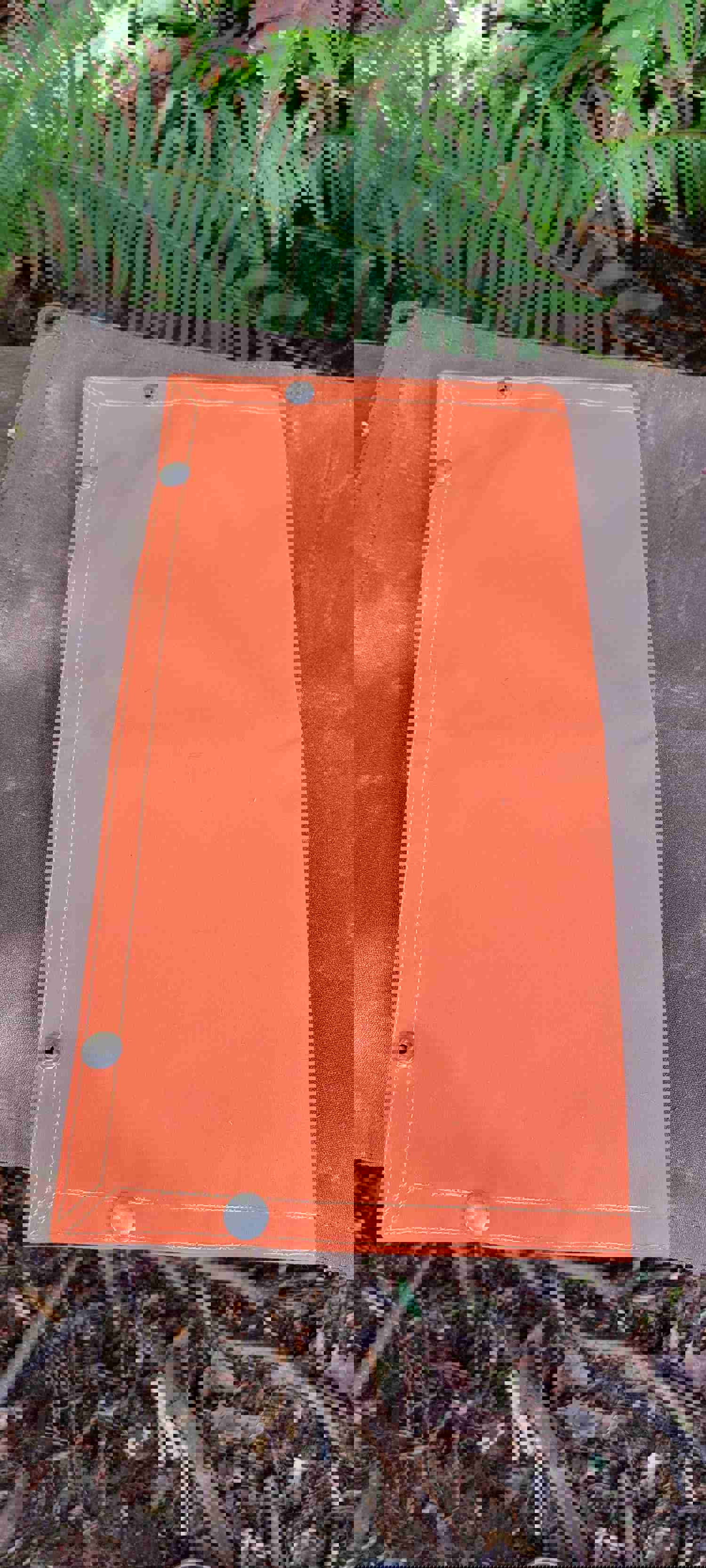 Redwood Deluxe XL Waxed Canvas Collapsible Travel Tray & Kneeling Pad