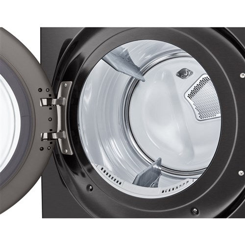 LG DLEX6500B 7.4 CF Ultra Large Capacity Electric Dryer with Sensor Dry and TurboSteam Technology