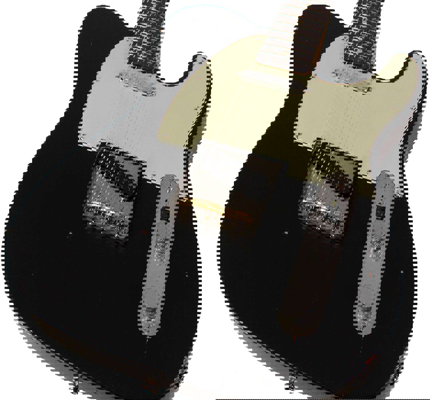 Nash T-63 Guitar, Black, Light Aging - Vintage Styled Tele Model