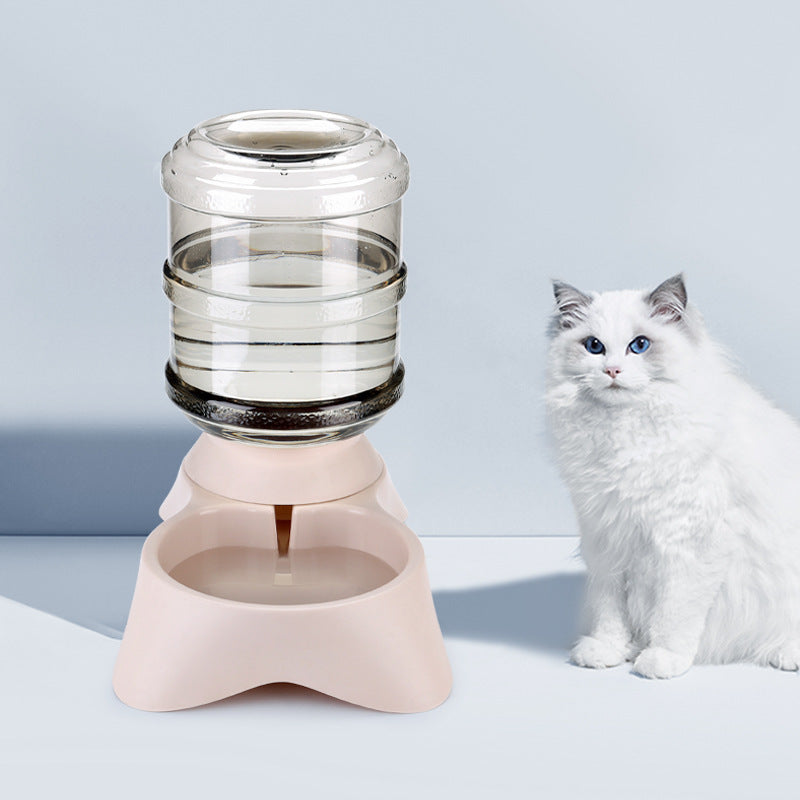 Large Capacity Pet Feeder Water Fountain for Cats