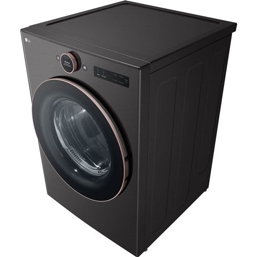 LG DLEX6500B 7.4 CF Ultra Large Capacity Electric Dryer with Sensor Dry and TurboSteam Technology