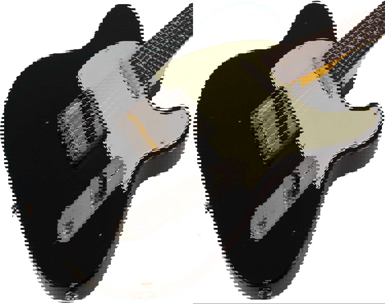 Nash T-63 Guitar, Black, Light Aging - Vintage Styled Tele Model