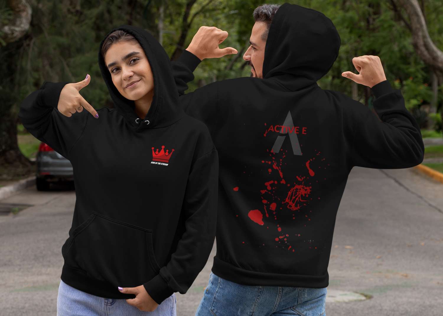 S-AE KING OF THE STREAM HOODIE - Extra Comfy & Stylish