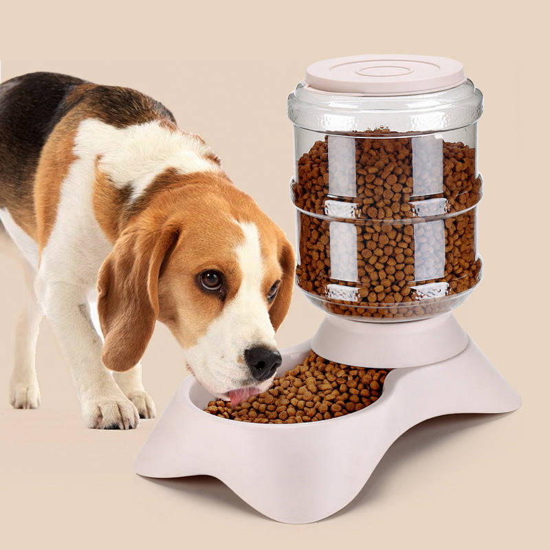 Large Capacity Pet Feeder Water Fountain for Cats