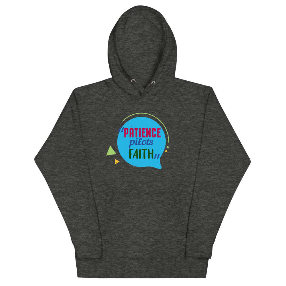 4_299 - Patience pilots faith - Unisex Hoodie
