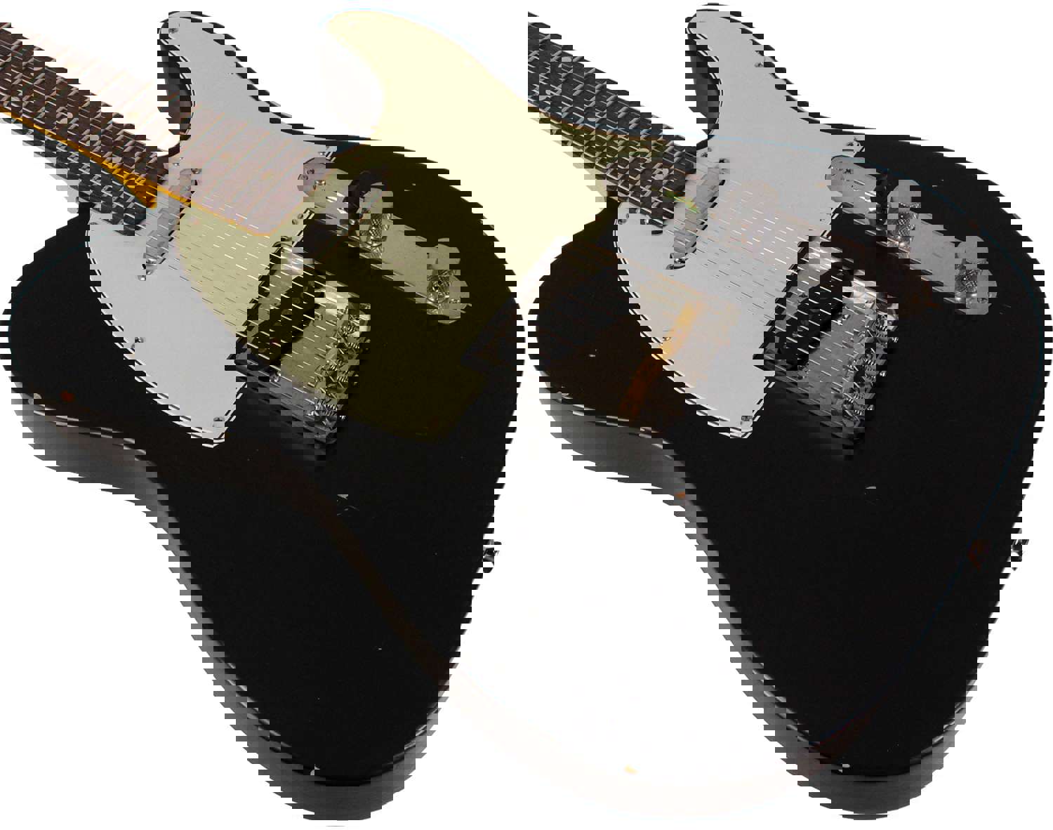 Nash T-63 Guitar, Black, Light Aging - Vintage Styled Tele Model