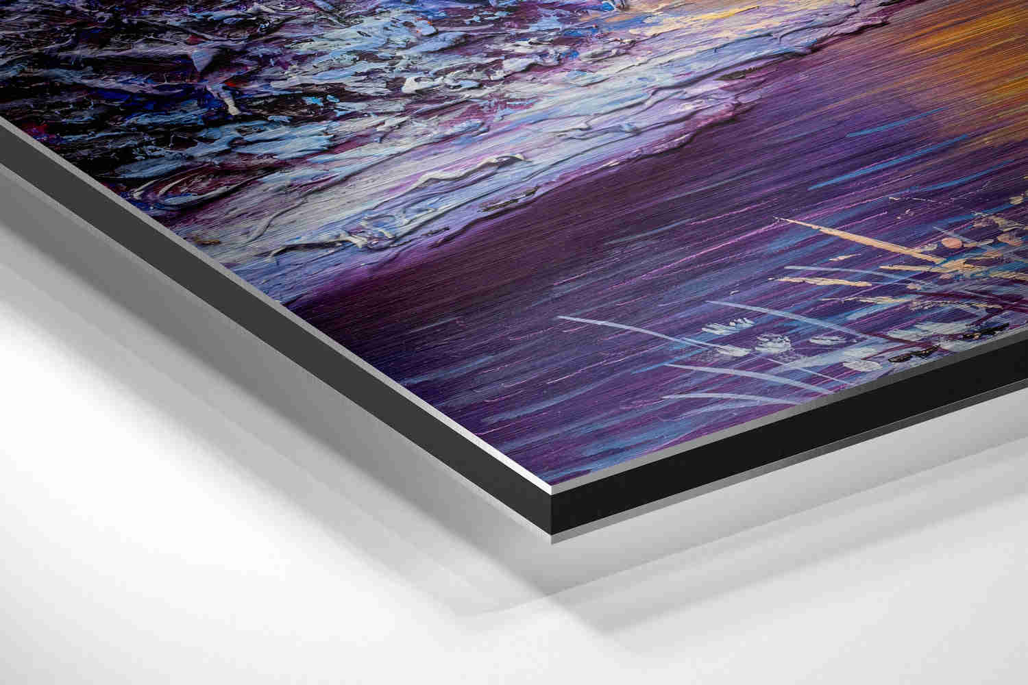 River View Brushed Aluminium Dibond Wall Art