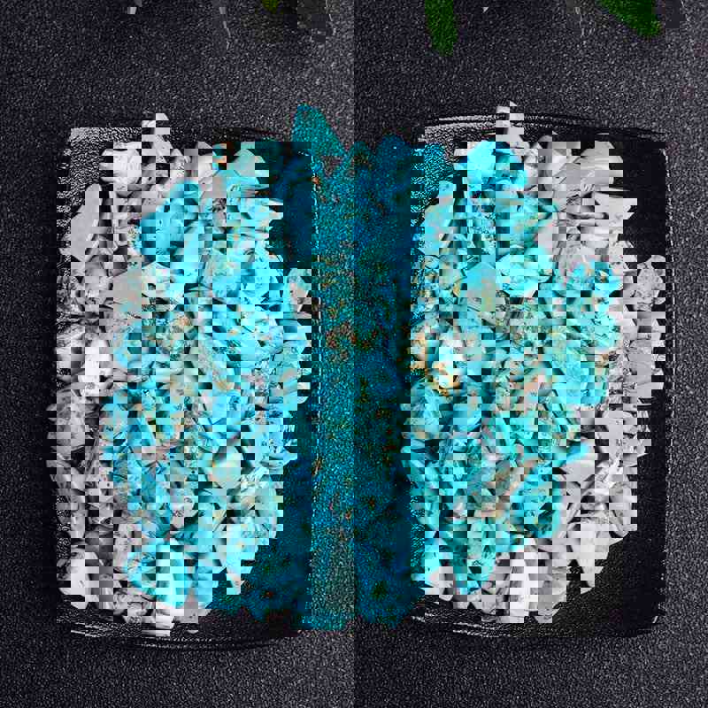 Natural Garnet and Color Tourmaline Healing Stones for Aquarium and Home Decor