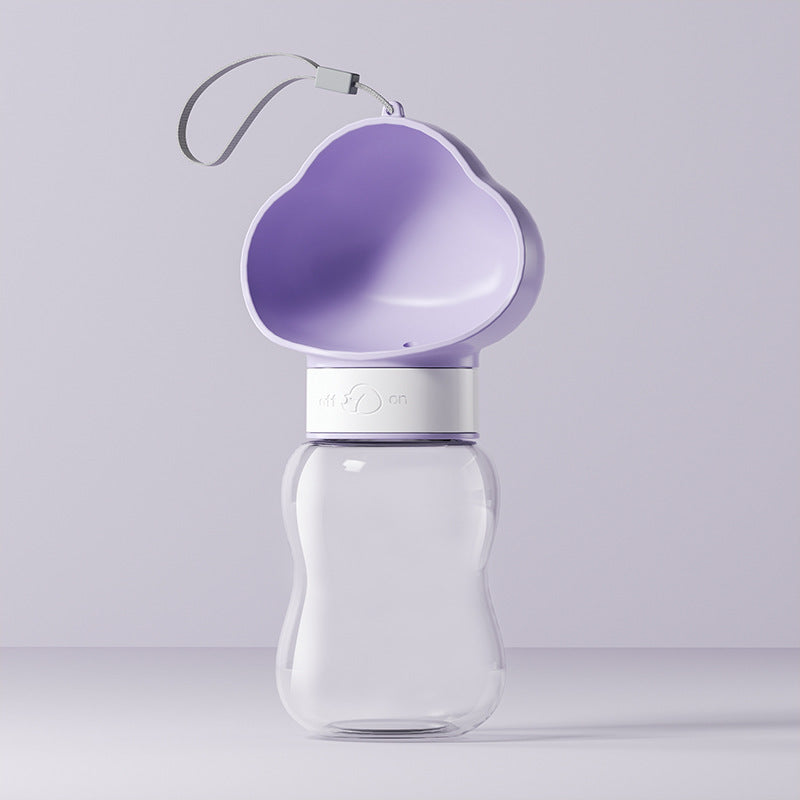 Portable Dog Water Bottle for Outdoor Walking - Twist and Turn Design