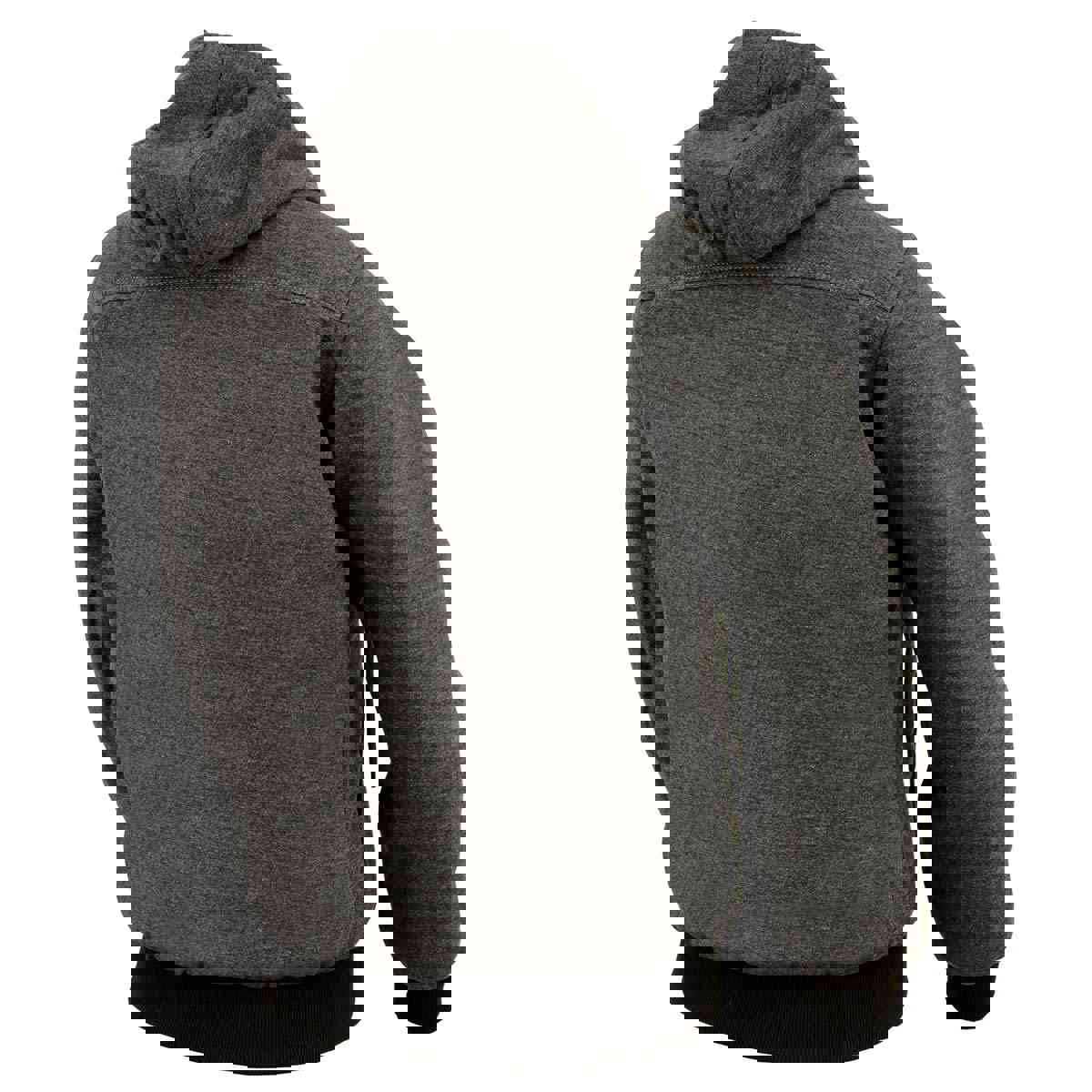 Nexgen Heat MPL2713SET Women's Grey Heated Hoodie Jacket with Battery Pack for Outdoor Activities