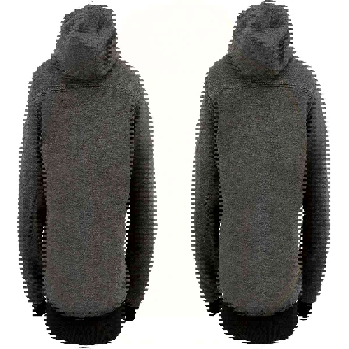 Nexgen Heat MPL2713SET Women's Grey Heated Hoodie Jacket with Battery Pack for Outdoor Activities