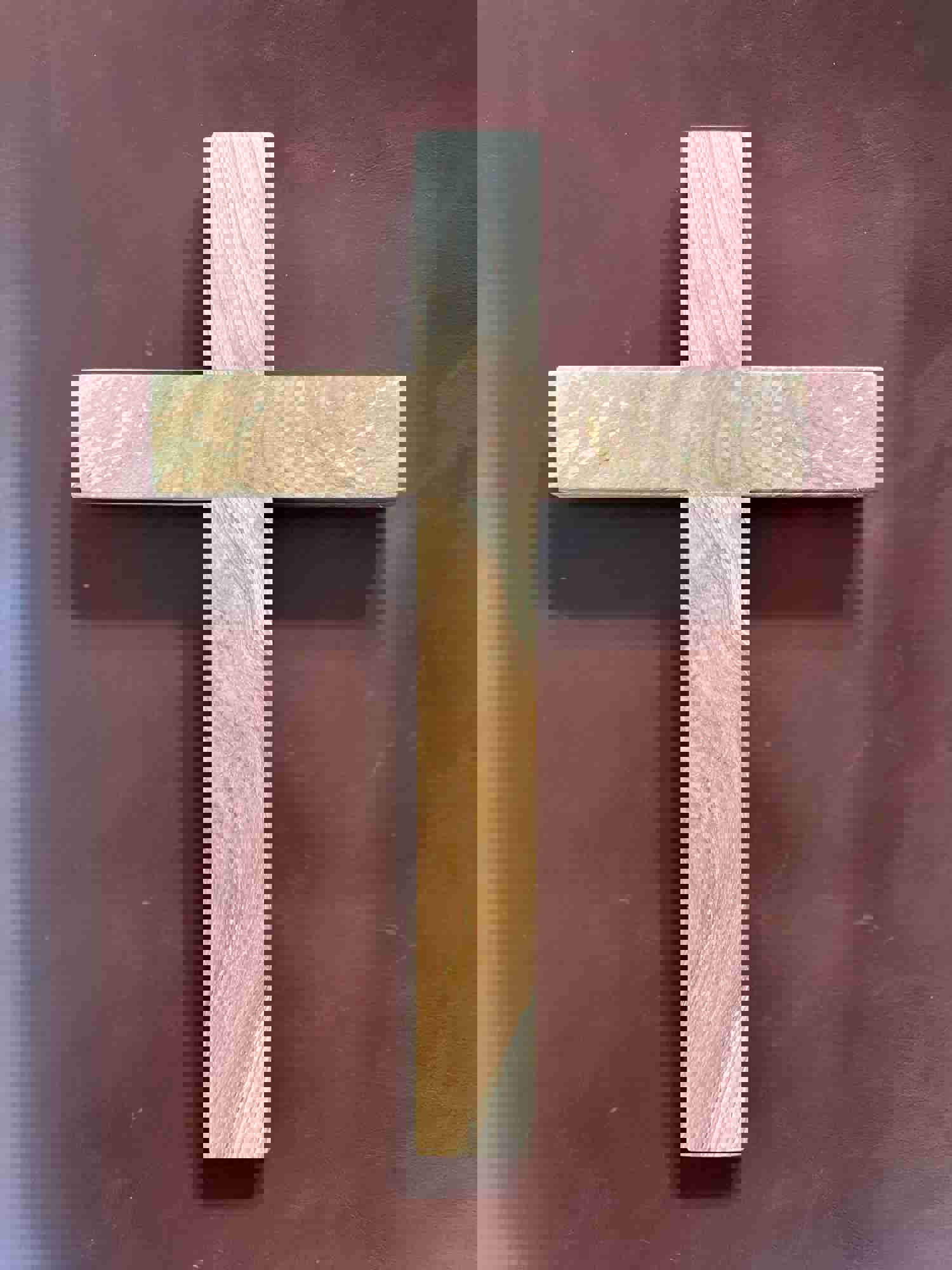 Handcrafted Wooden Cross Wall Decor - Unique Jesus Faith-Based Gift
