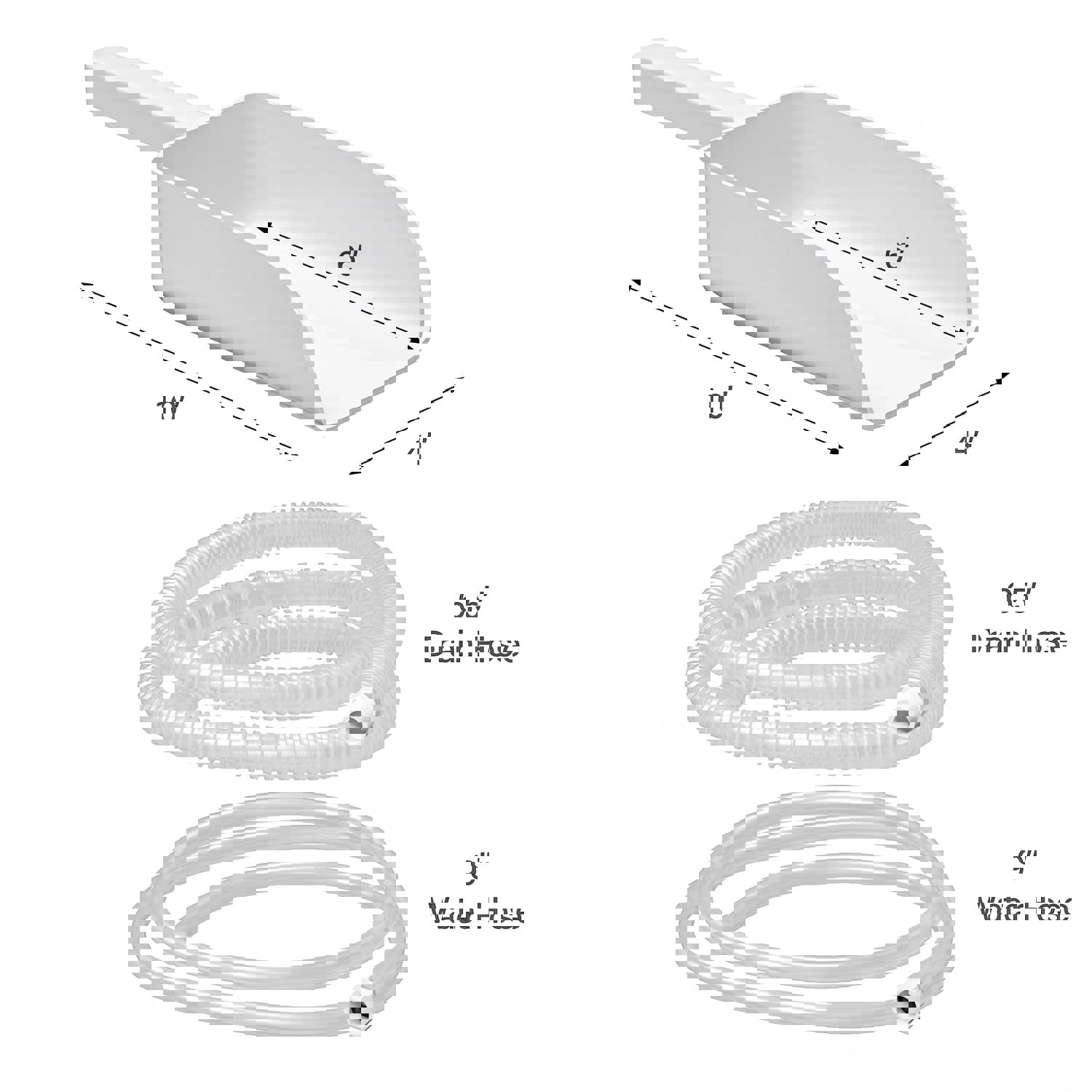 KoolMore CIM-400 25 in. Stainless-Steel Commercial Ice Maker with Full Cube Production, 420 Lbs/24h