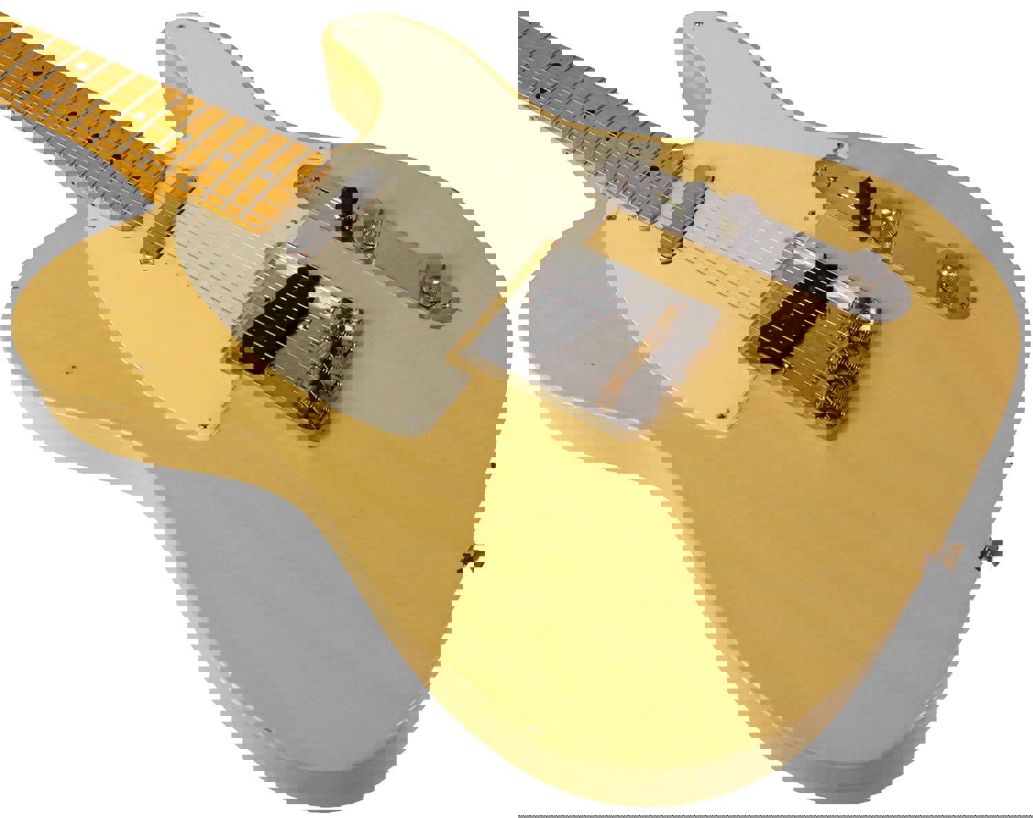 Nash T-57 Guitar, Trans Cream, Light Aging - Vintage Styled Tele Model