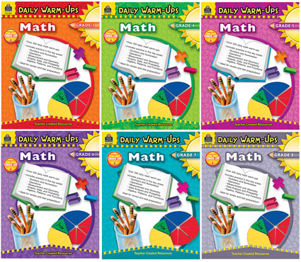 Daily Math Warm-Ups Grades 3-8