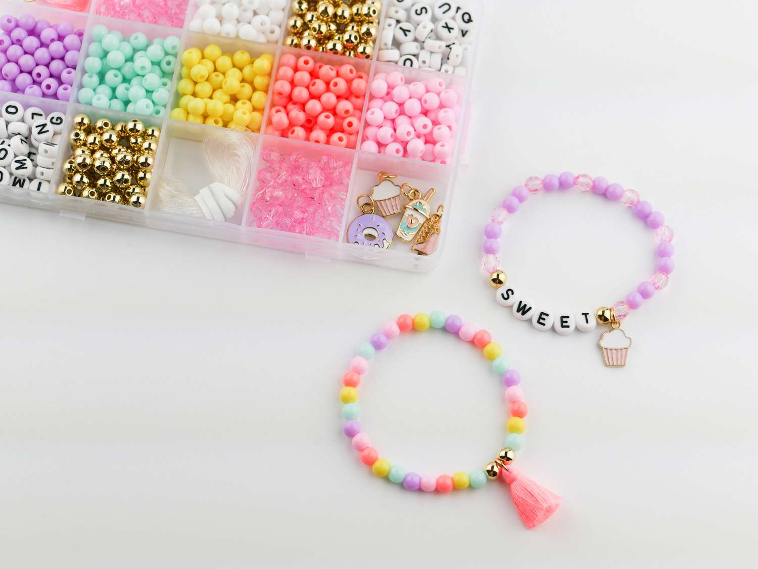 Sweet Treat DIY Stretchy Bracelet Craft Kit