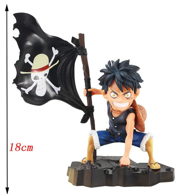6 Styles Anime One Piece Monkey D Luffy & Tony Tony Chopper PVC Action Figure Collectible Model Toy Doll