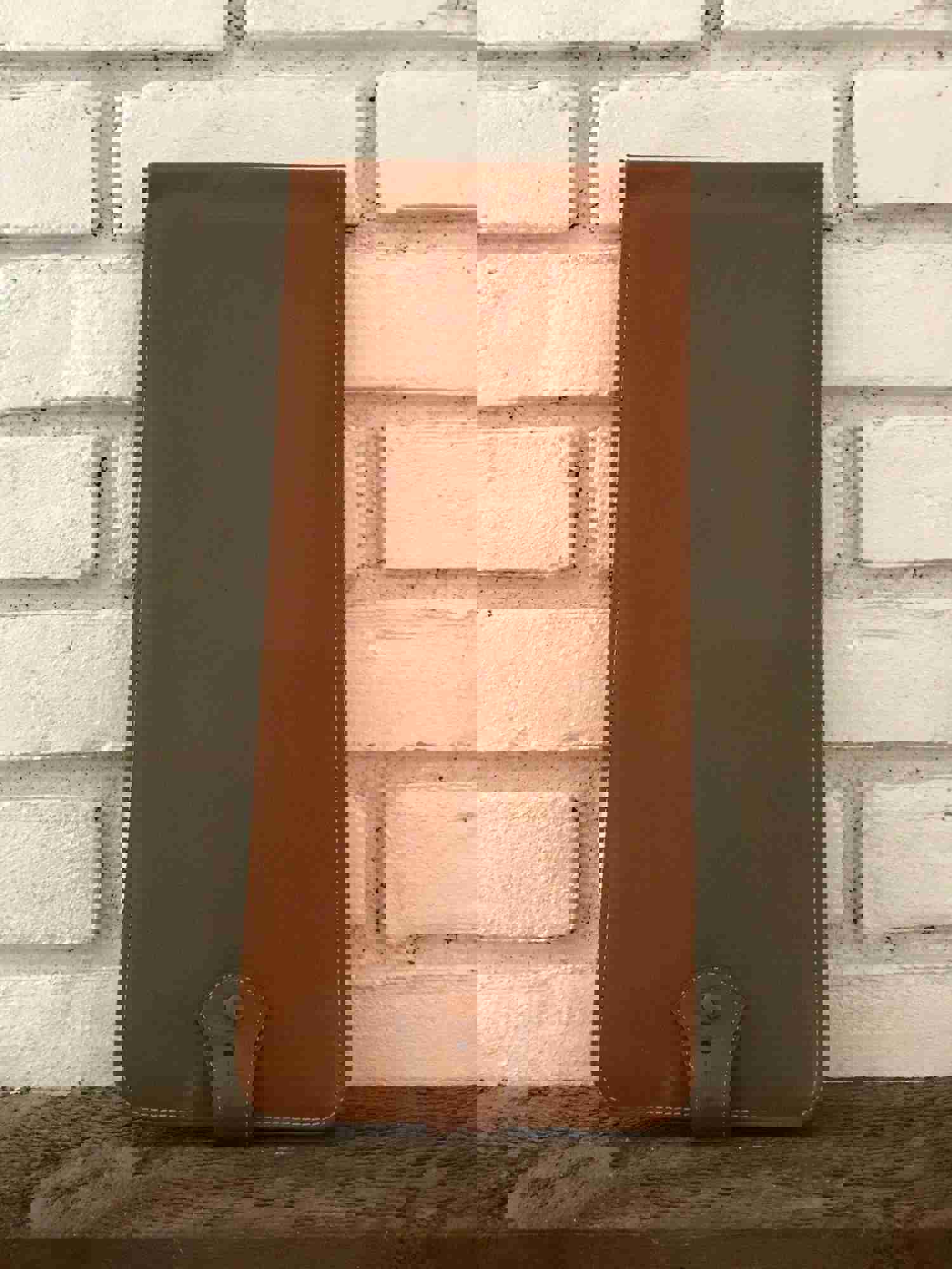 Vintage Leather Travel Tie Case - Caramel Brown, Gift for Him, Fathers Day, Traveler