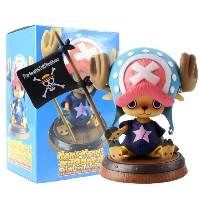 6 Styles Anime One Piece Monkey D Luffy & Tony Tony Chopper PVC Action Figure Collectible Model Toy Doll
