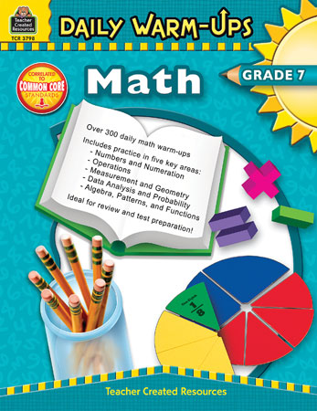 Daily Math Warm-Ups Grades 3-8