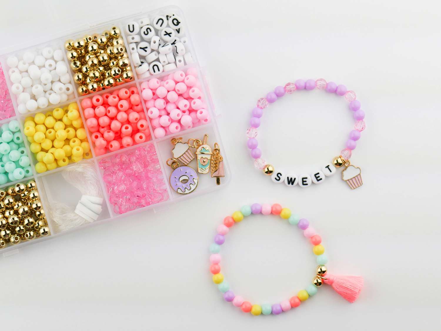Sweet Treat DIY Stretchy Bracelet Craft Kit