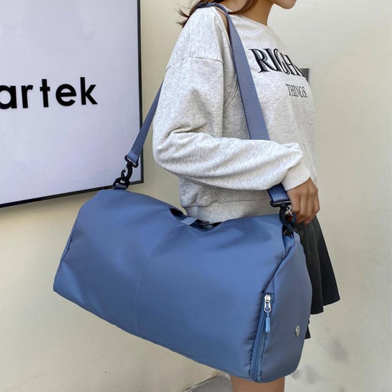 Women's Yoga Bag with Dry and Wet Separation for Sports and Travel