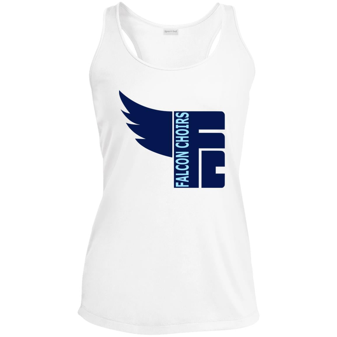 Sport-Tek Ladies’ Performance Racerback Tank LST356 – Falcon Choirs