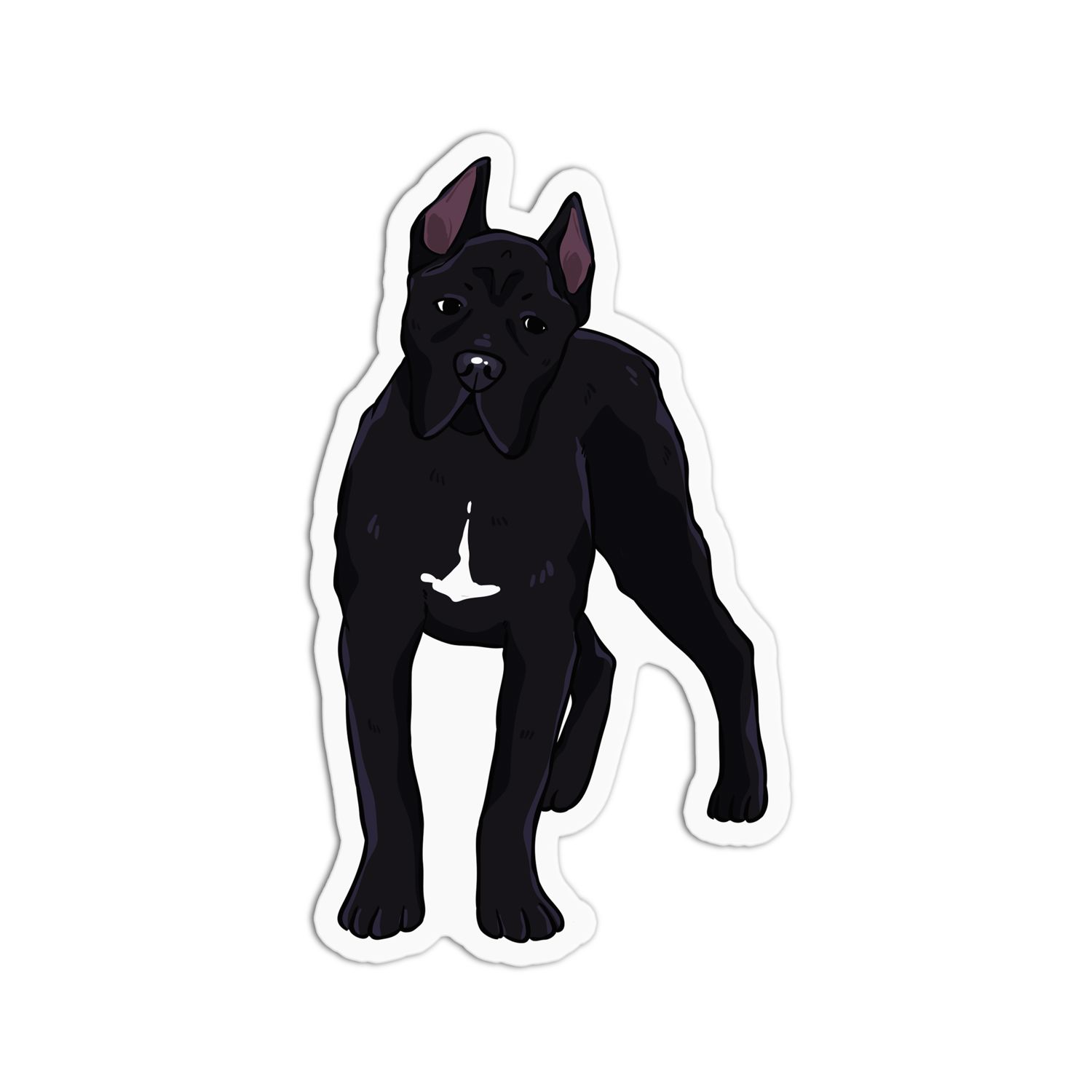 Cane Corso Dog Sticker - Waterproof & Dishwasher Safe