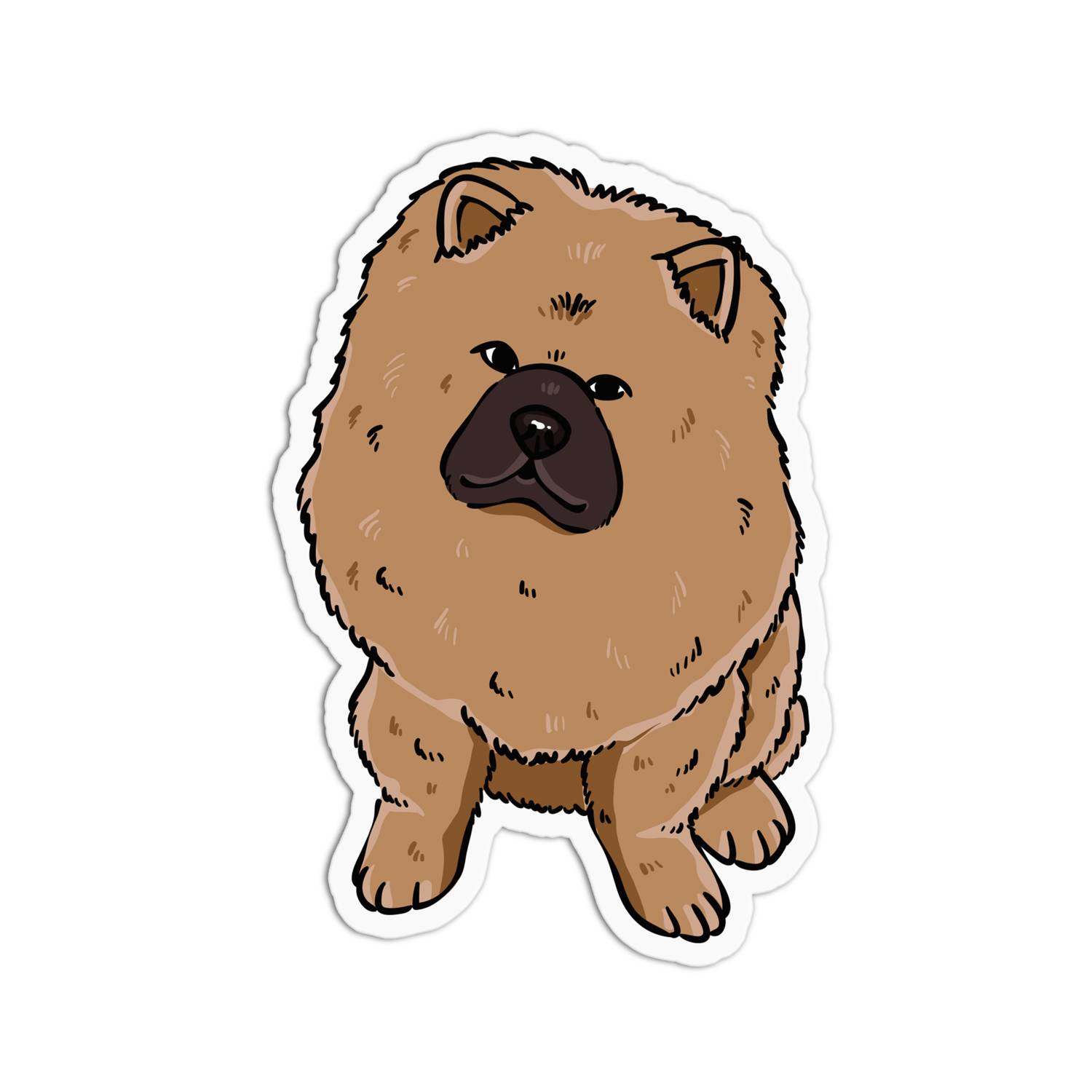 Chow Chow Dog Sticker