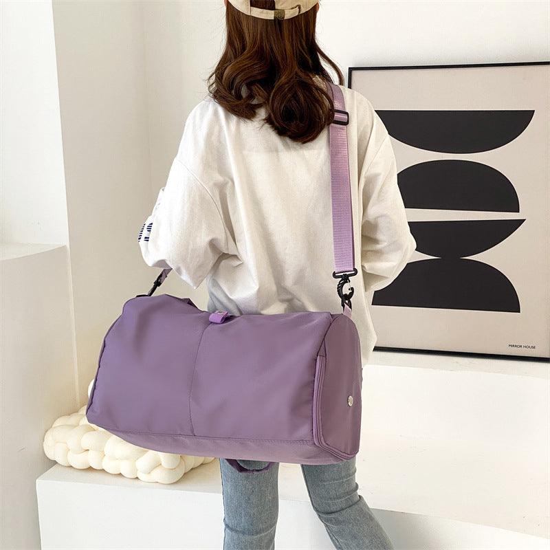 Women's Yoga Bag with Dry and Wet Separation for Sports and Travel