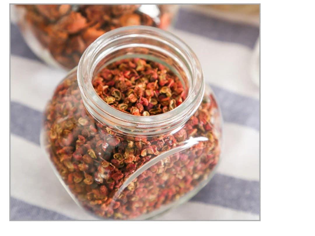 Glass Food Storage Jar with Stainless Steel Lid