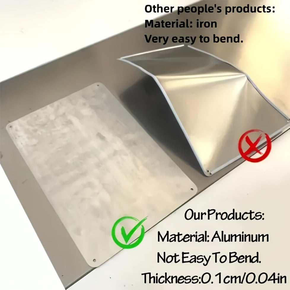 1pc Pzecaru Vintage Metal Sign - Cats Are Like Potato Chips You Can't Have Just One - Retro Wall Decor for Home, Office, Bathroom, Bar, Club, Cafe, Men Cave (8x12 Inches)