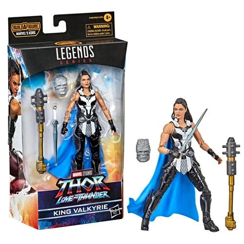King Valkyrie Thor: Love and Thunder Marvel Legends 6-Inch Action Figure BAF Korg