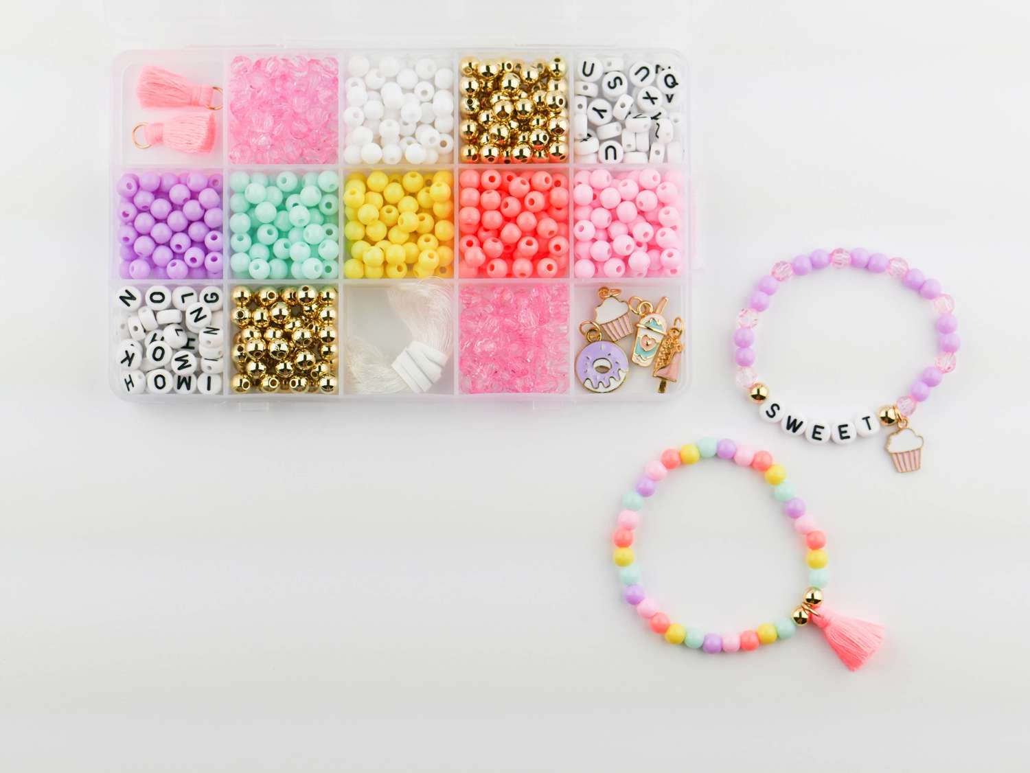 Sweet Treat DIY Stretchy Bracelet Craft Kit
