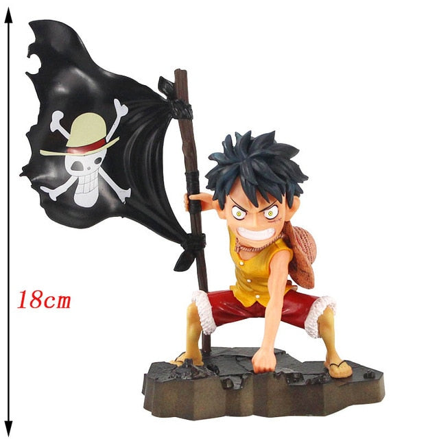 6 Styles Anime One Piece Monkey D Luffy & Tony Tony Chopper PVC Action Figure Collectible Model Toy Doll